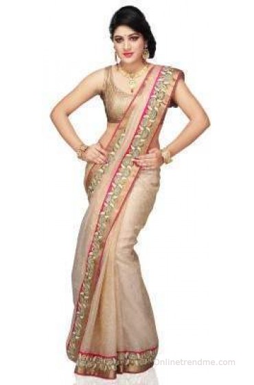 Utsav Fashion Embellished Fashion Art Silk Sari Utsav Fashion Embellished Fashion Art Silk Sari